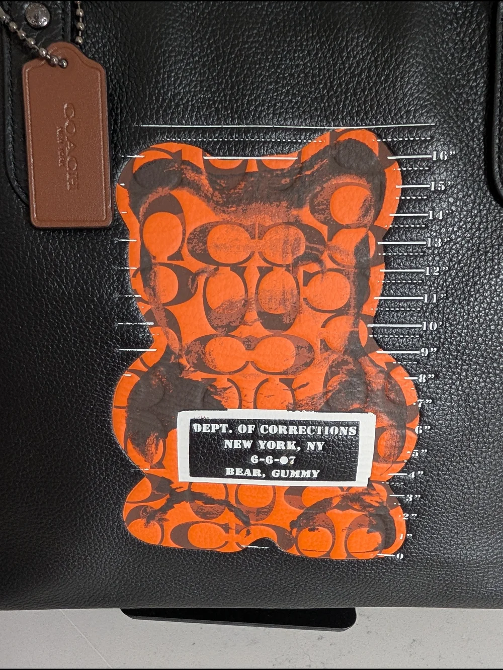Coach x Vandal Collaboration Rare Limited Edition City Zip Tote (E1978-F27203)